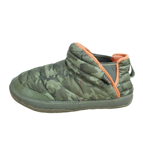 LL Bean Mountain Classic Multicolor Nylon Quilted Anti-Odor Ankle Boots Sz 11 M - Picture 1 of 10